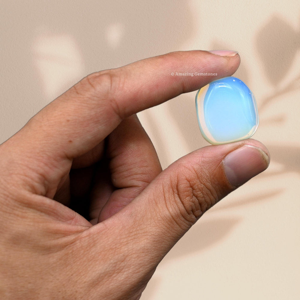 Amazing Gemstone Opalite energy balance stones ideal for calm focus during meditation.