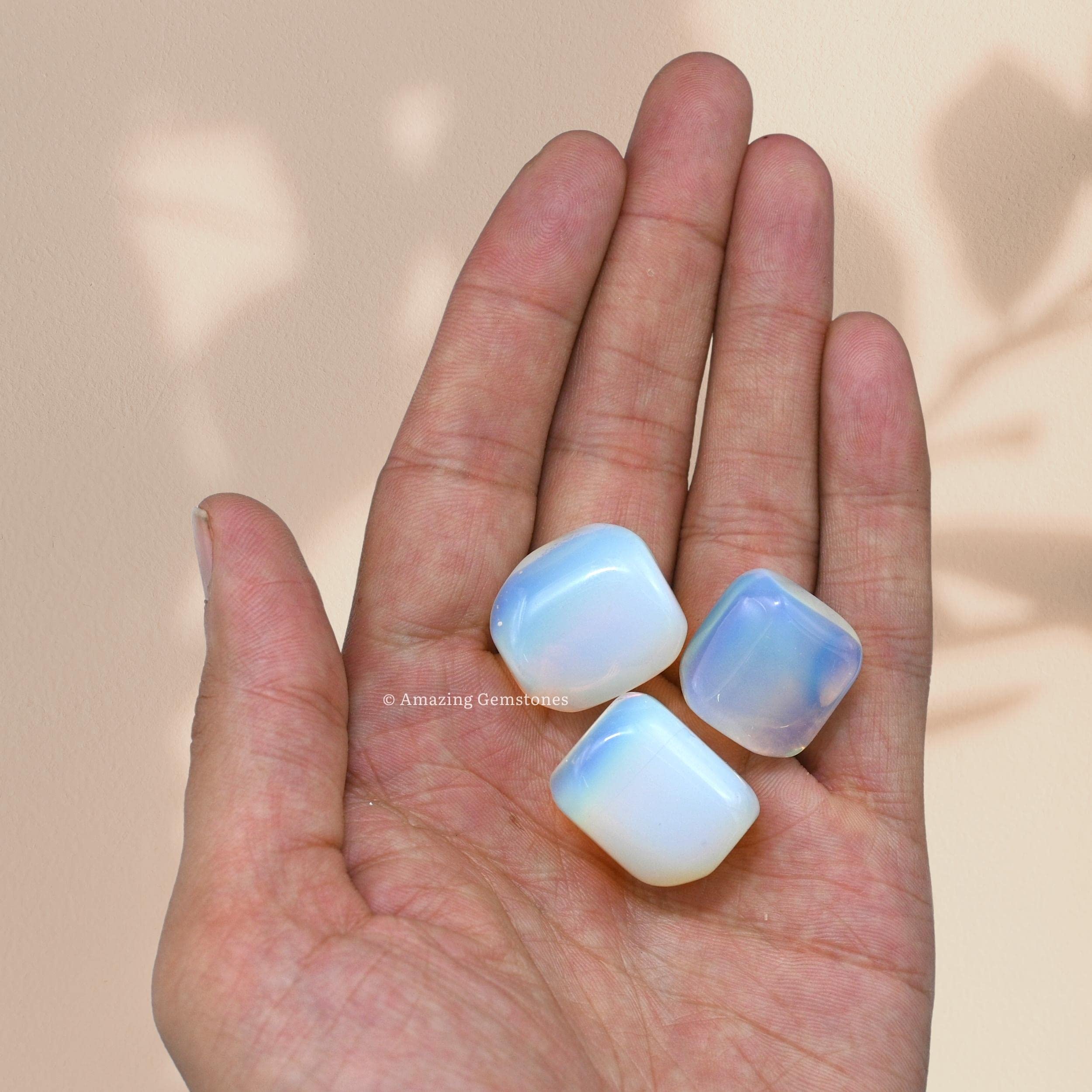 Amazing Gemstone Opalite meditation stones inviting serene moments and daily crystal energy.