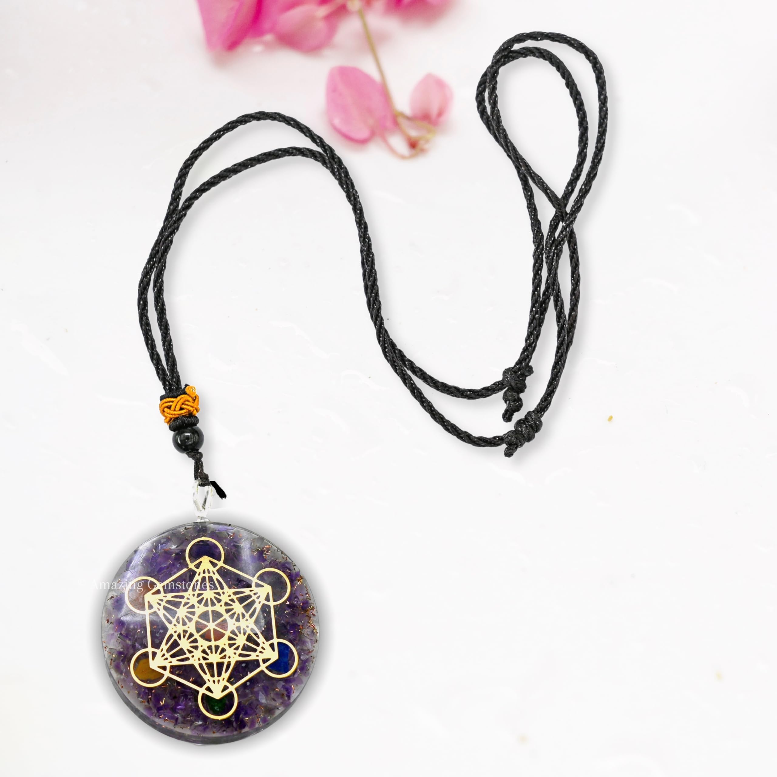 Amazing Gemstone Orgone Pendant gift-ready packaging for special occasions.