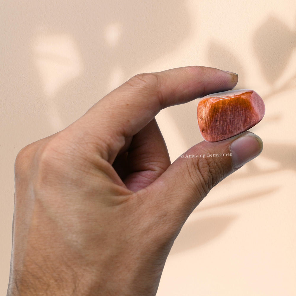 Amazing Gemstone Peach Moonstone crystal collection to enhance focus and mood.