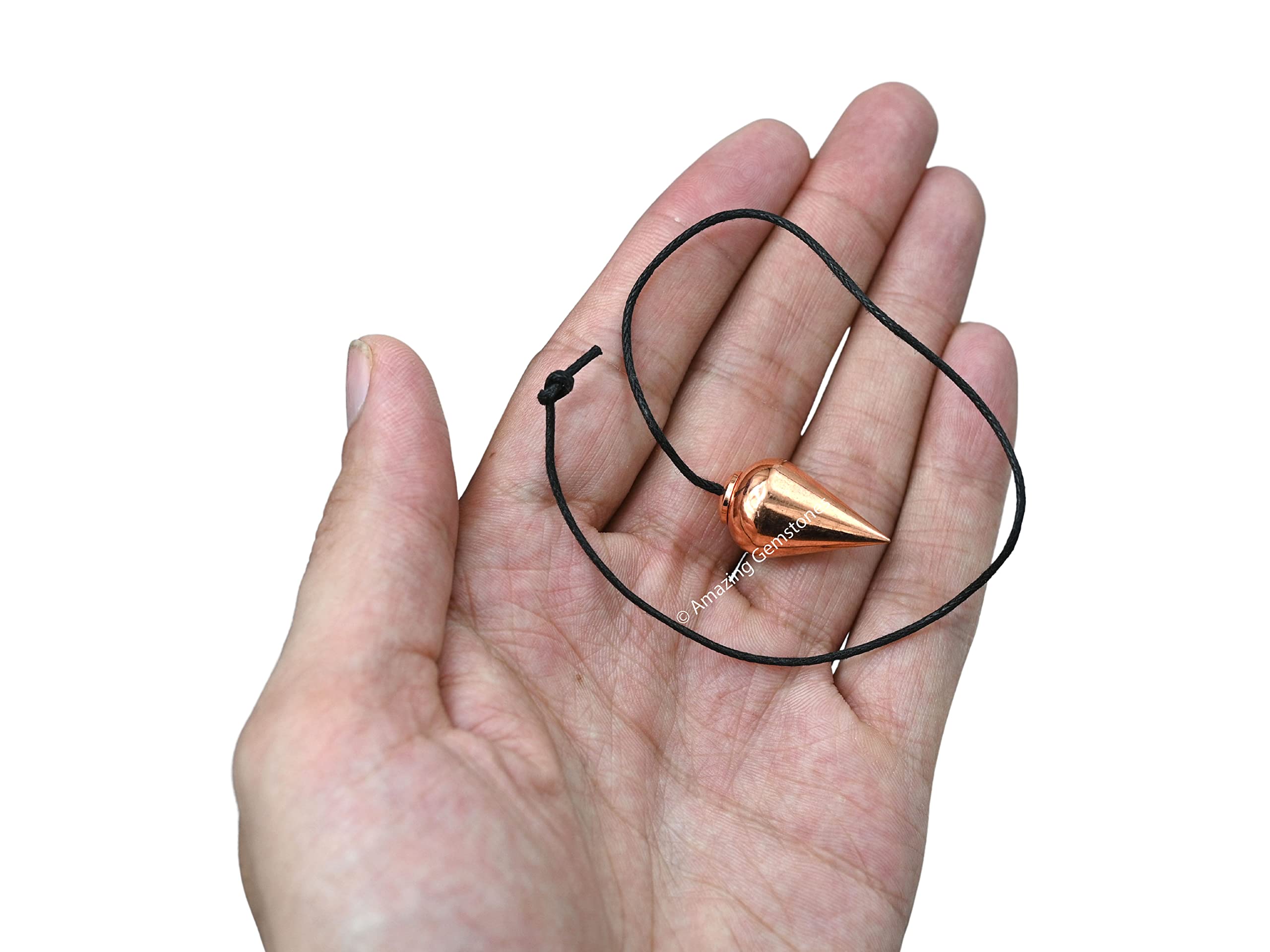 Amazing Gemstone pendulum with a dowsing setup for focused questions.