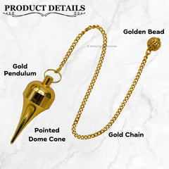 Amazing Gemstone pendulum gift pouch highlighting an ideal present