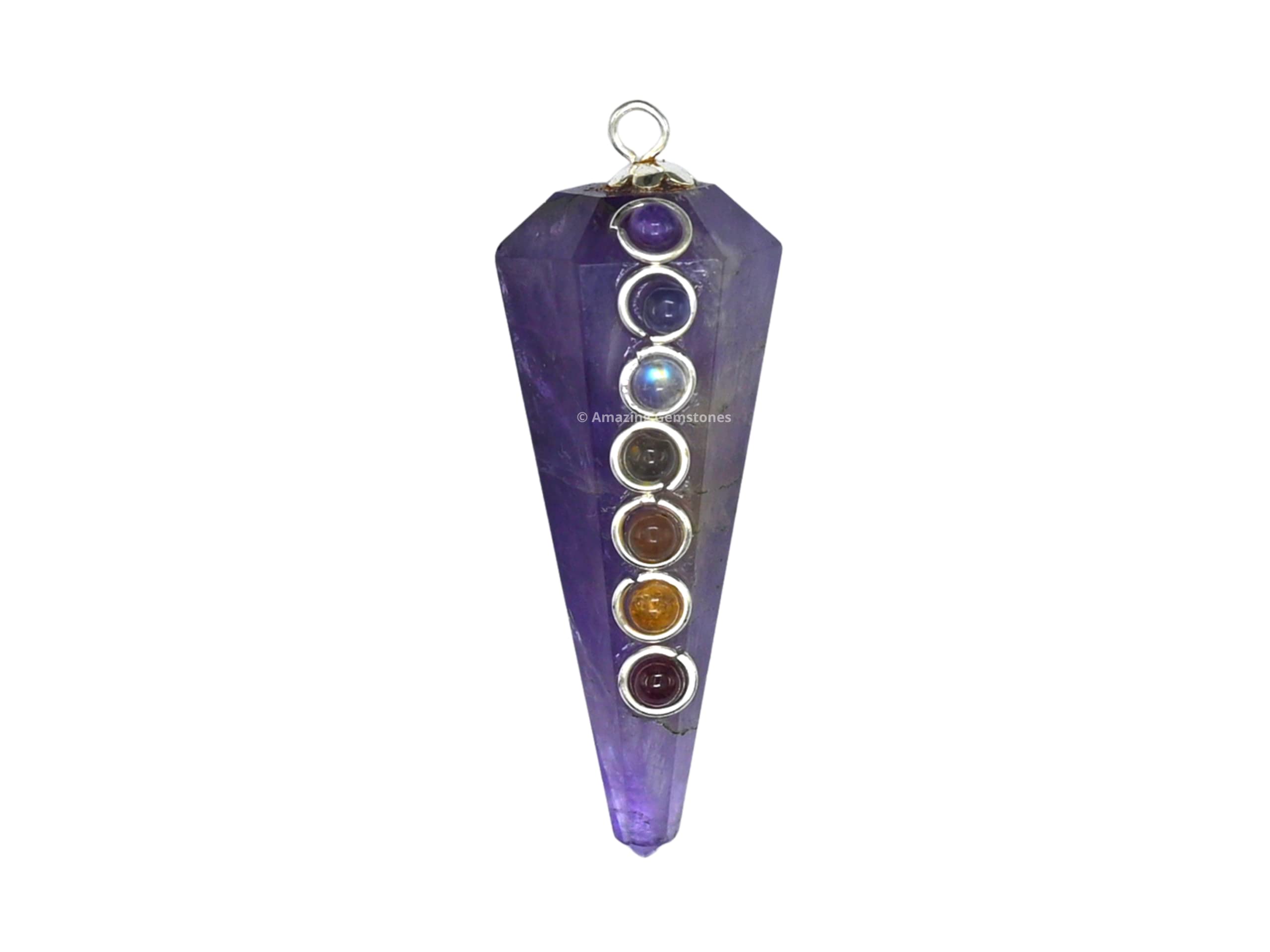 Amazing Gemstone pendulum arrives with a velvet pouch for gifting and storage