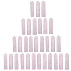 Amazing Gemstone pink calcite point for meditation and calm focus