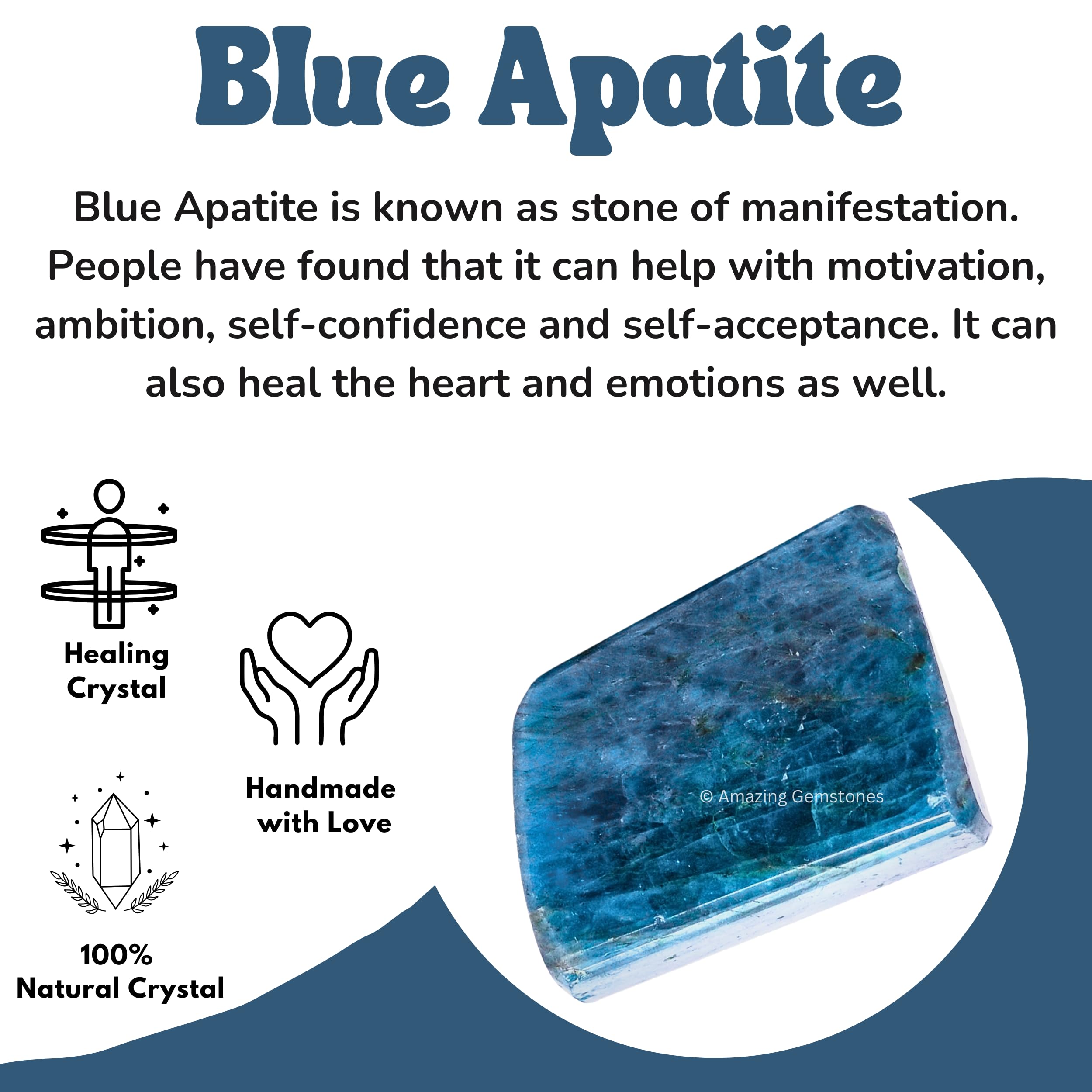 Amazing Gemstone premium apatite gemstones collection with stunning hues