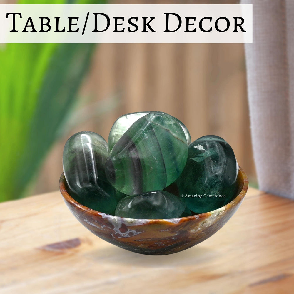 Amazing Gemstone premium collection fluorite stones highlight beauty for gifting