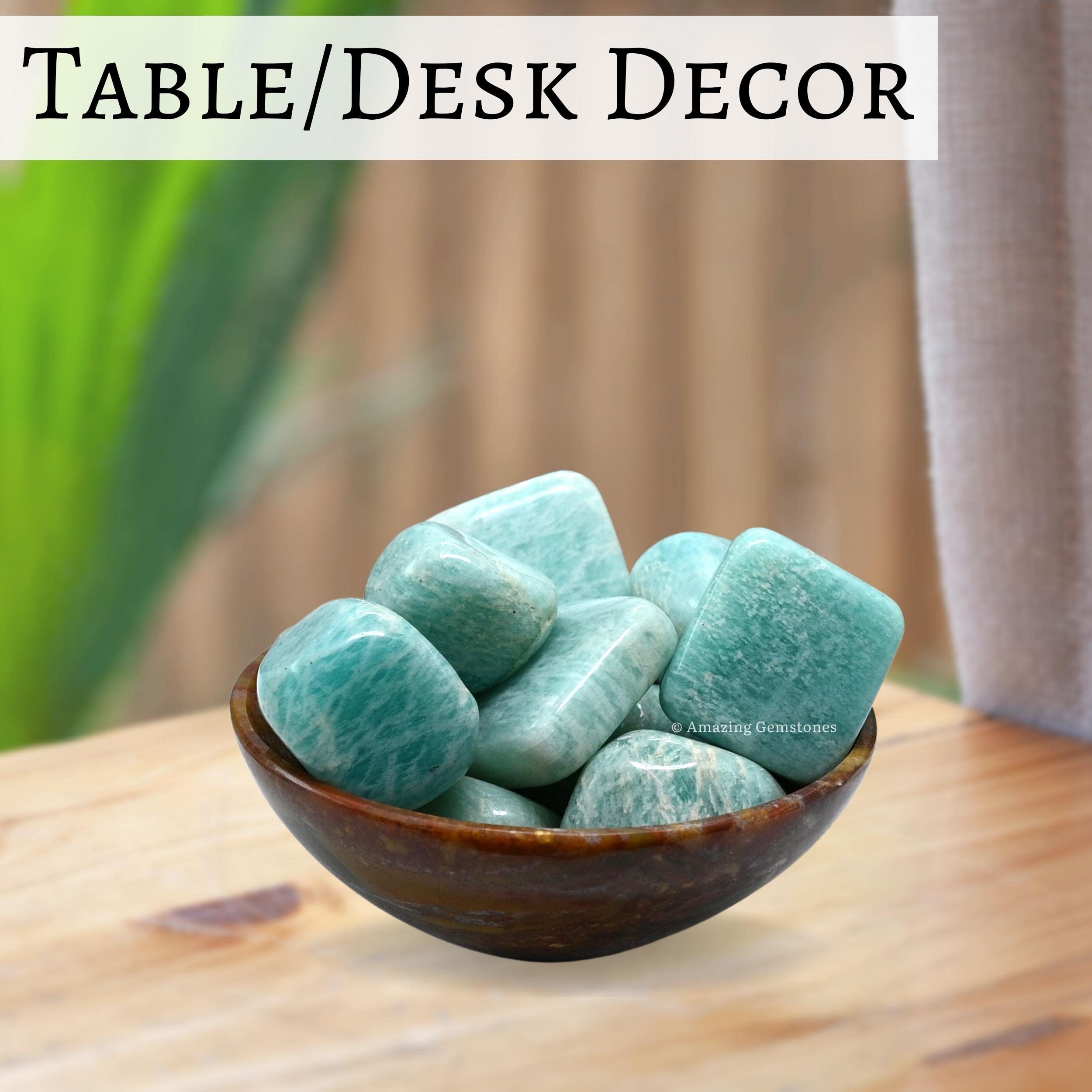 Amazing Gemstone premium crystal collection offers a curated mix of natural amazonite gems.