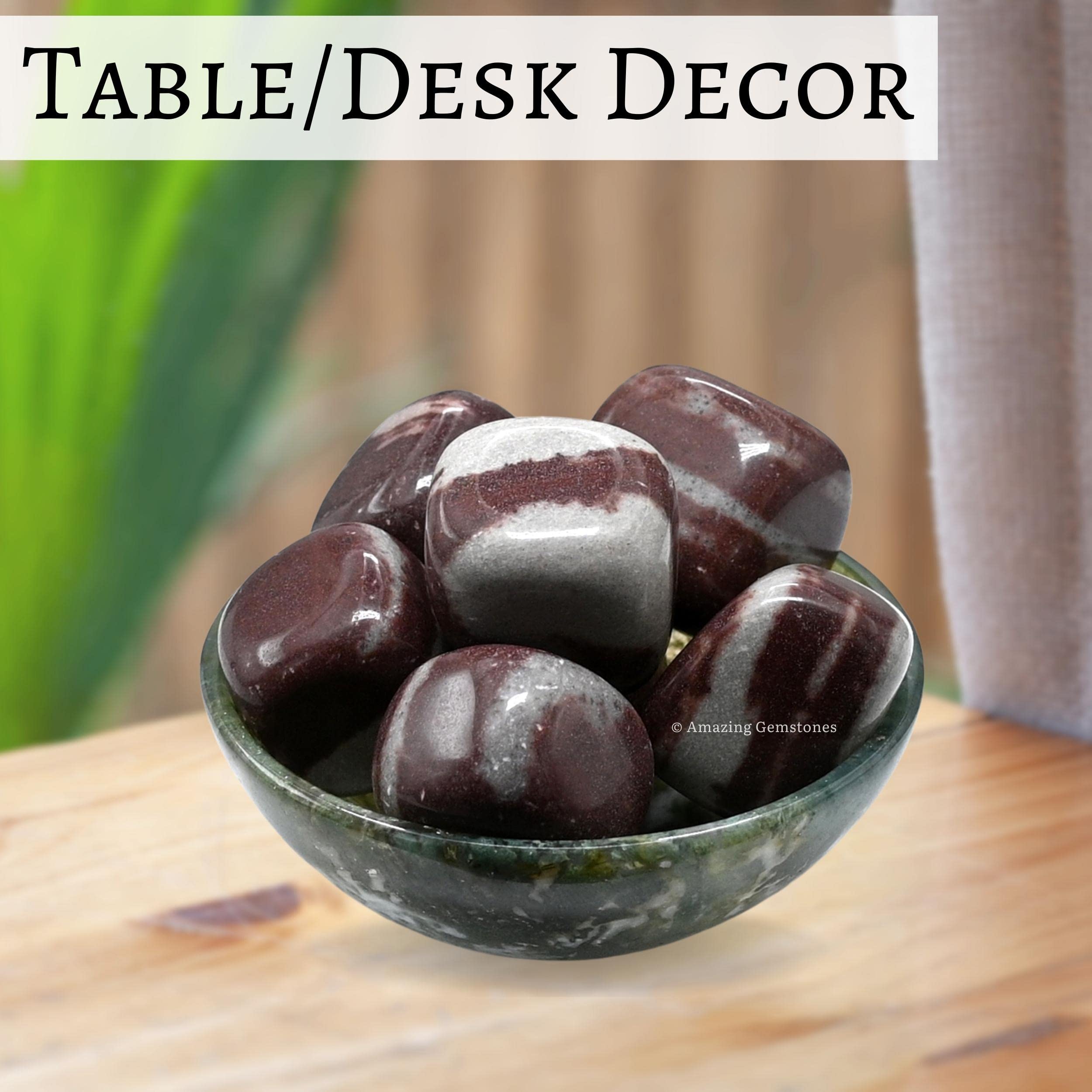 Amazing Gemstone premium gemstone collection showcases curated tumbled stones.