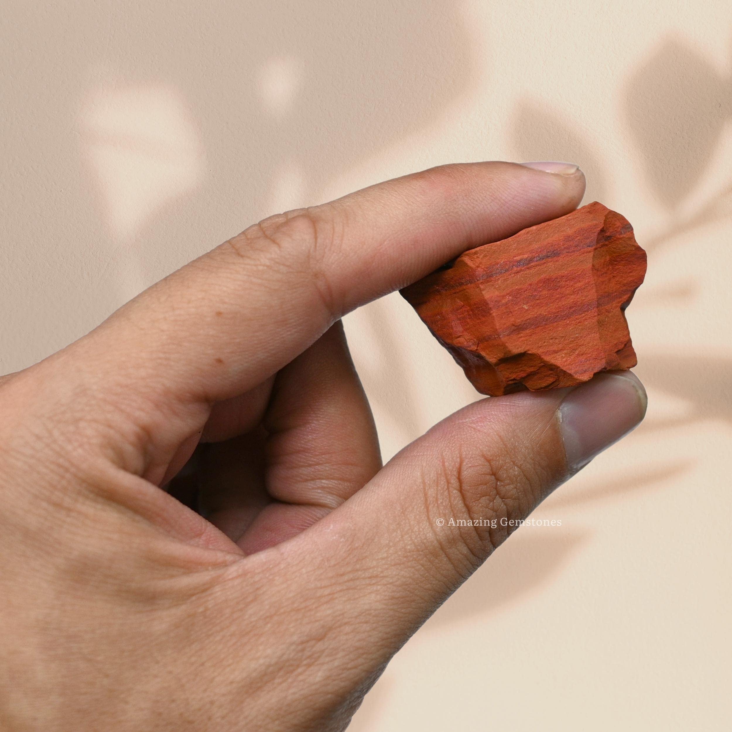 Amazing Gemstone Red Jasper used in meditation for grounding