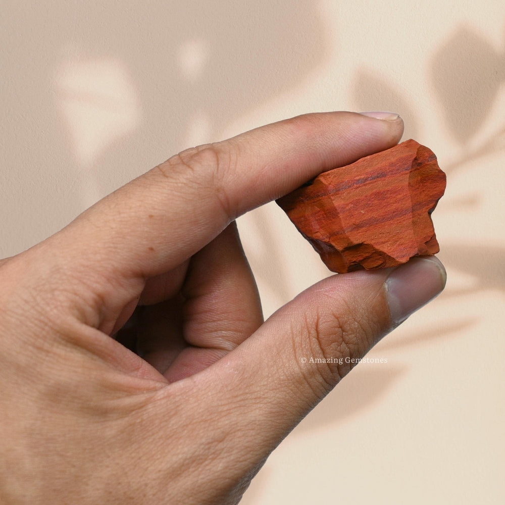 Amazing Gemstone Red Jasper used in meditation for grounding