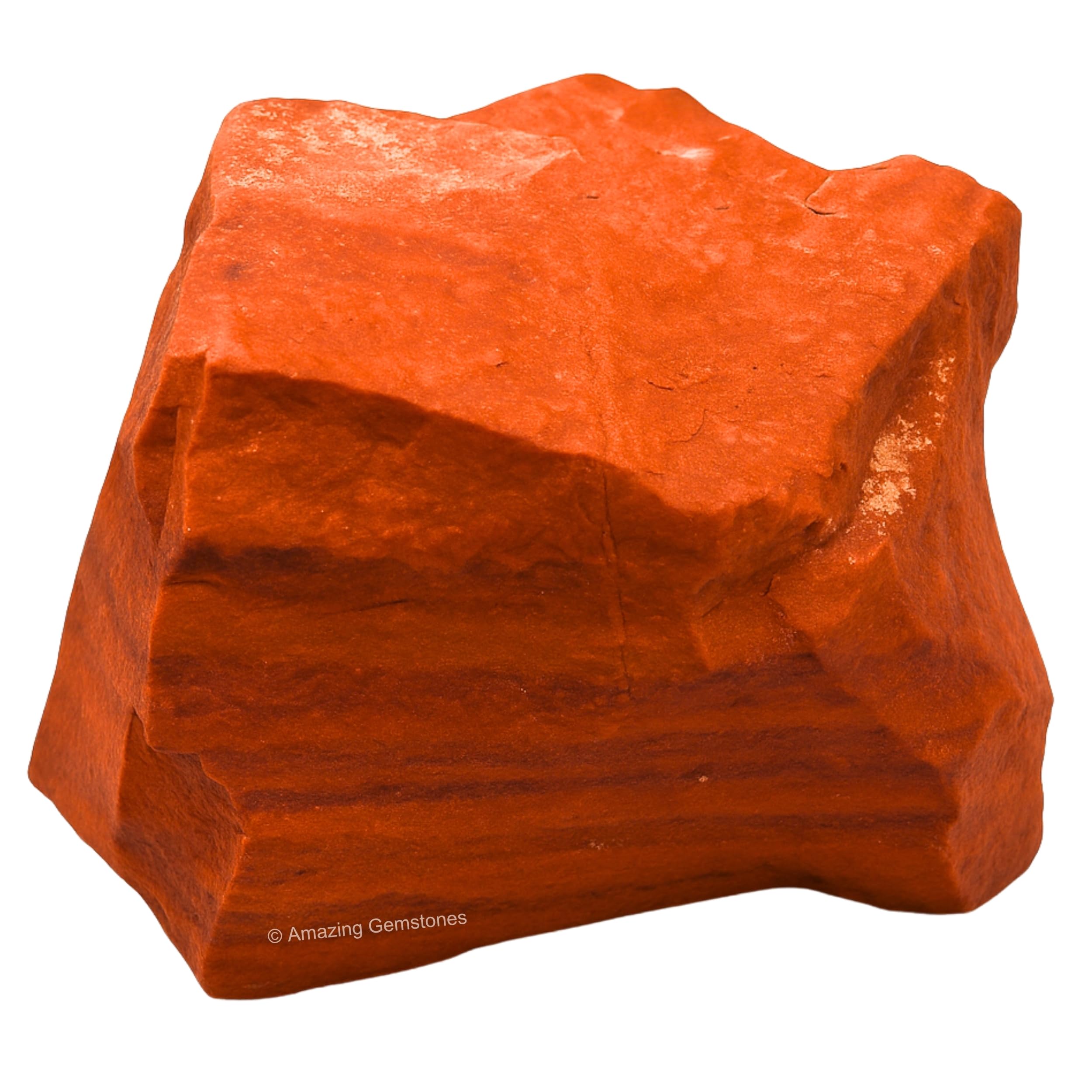 Amazing Gemstone Red Jasper rough crystal ready for tumbling andDIY projects