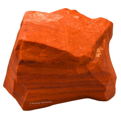 Amazing Gemstone Red Jasper rough crystal ready for tumbling andDIY projects