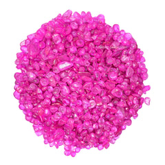 Amazing Gemstone Rose Aura Quartz chips add natural color to aquarium displays.