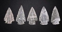 Amazing Gemstone rose quartz arrowhead crystal, natural and handcrafted for decor.