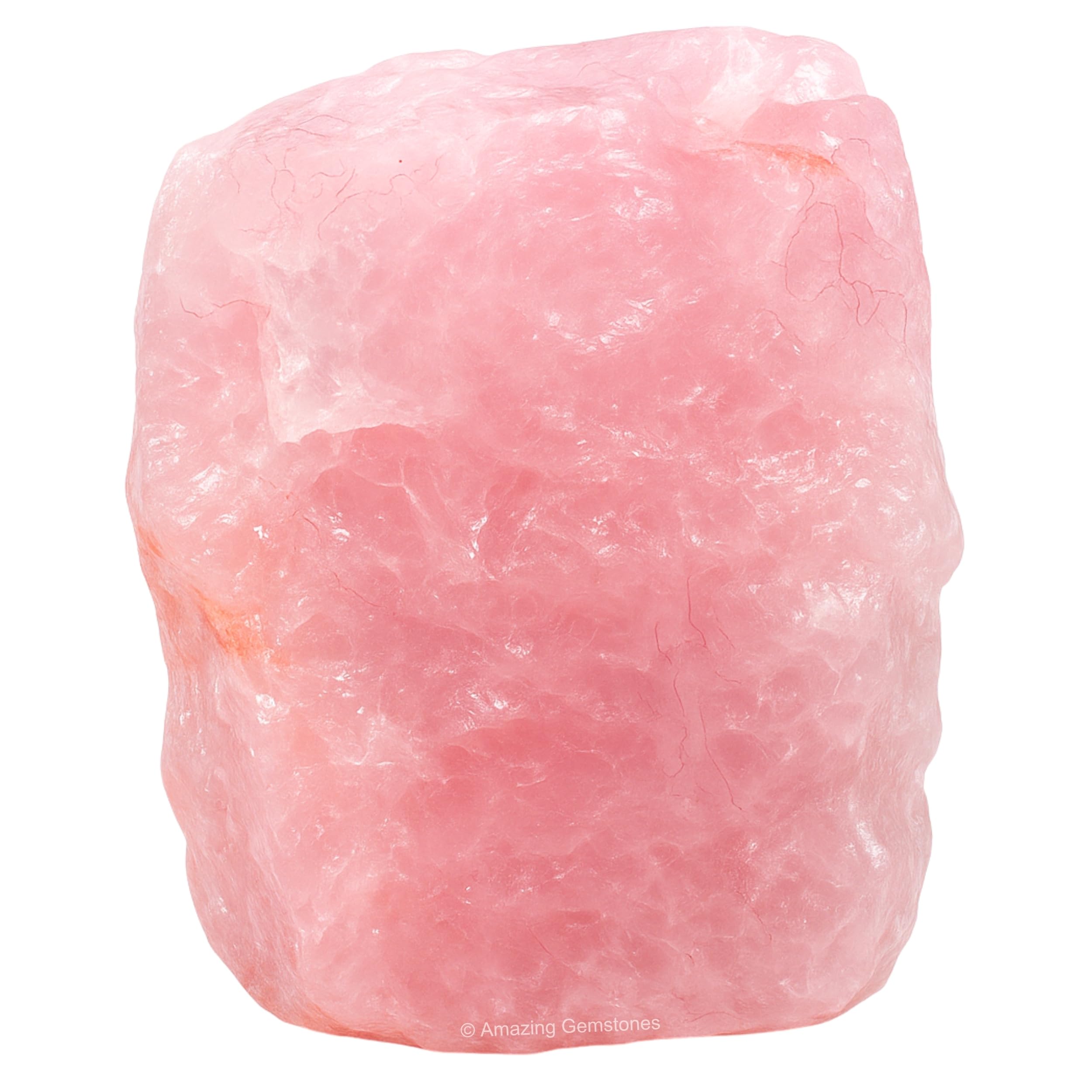 Amazing Gemstone rose quartz rough stone for DIY tumbling projects