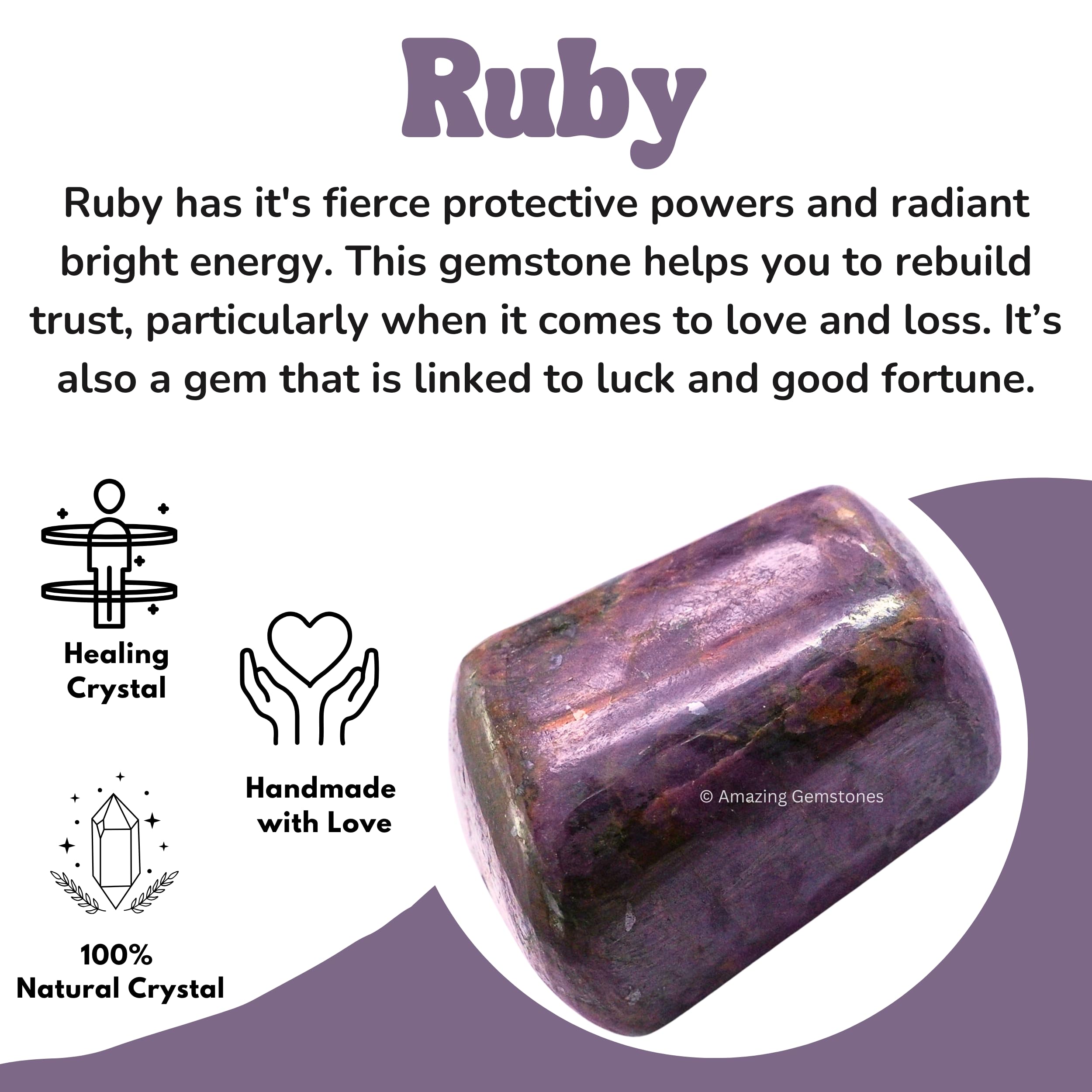Amazing Gemstone Ruby bulk crystals offered in a curated set for crafting and display.