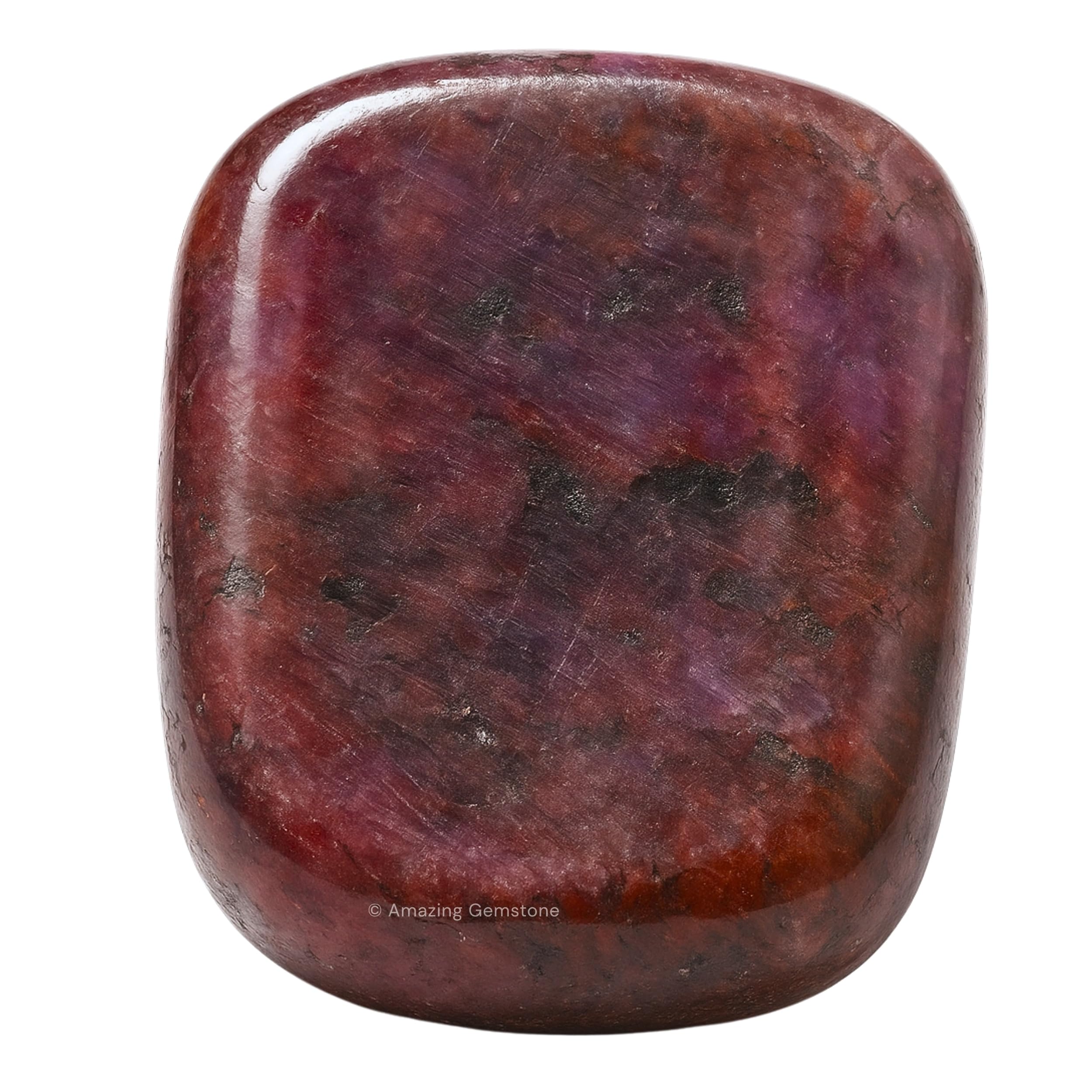 Amazing Gemstone Ruby polished rocks with sleek shine for display and collection.