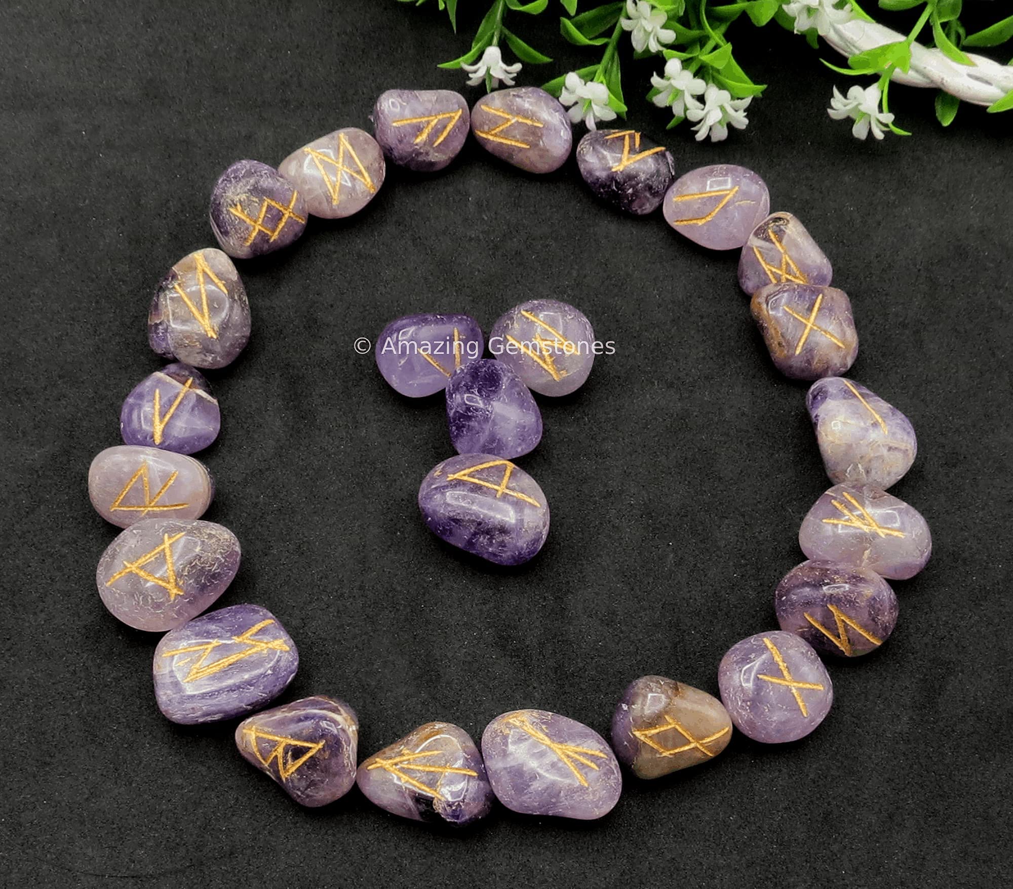Amazing Gemstone rune book PDF preview for study and practice
