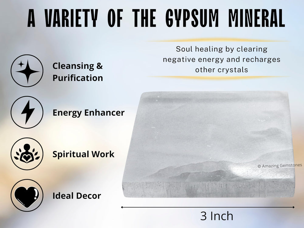 Amazing Gemstone selenite home office decor enhances calm ambiance and organized crystal storage