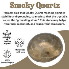 Amazing Gemstone smoky quartz crystal sets create elegant, energy-friendly decor.