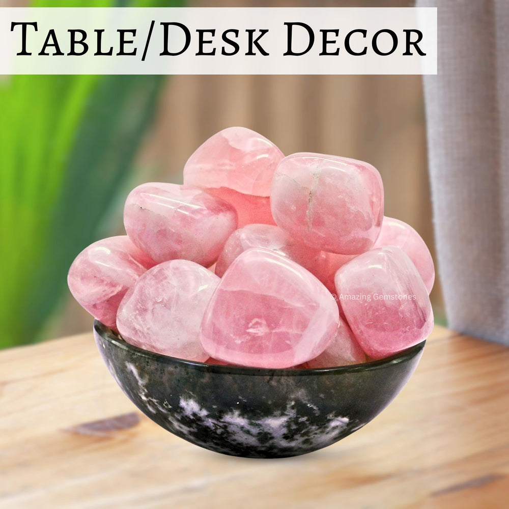 Amazing Gemstone Star Rose Quartz Stone potential energy balance vibes for spaces
