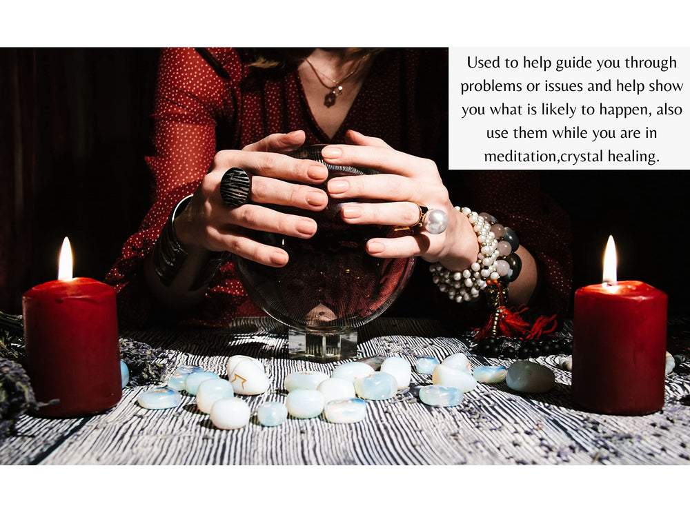 Amazing Gemstone tarot and pagan reading with amethyst runes