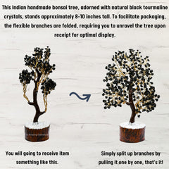 Amazing Gemstone Tree of Life decor embodies symbolic design for serene rooms.