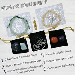 Amazing Gemstone Virgo kit red jasper stone for motivation