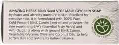 Amazing Herbs ingredients note featuring olive, coconut, and palm oils