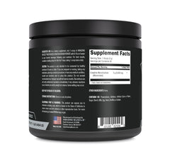 Amazing Muscle creatine monohydrate scoop highlighting precise 5000 mg serving.