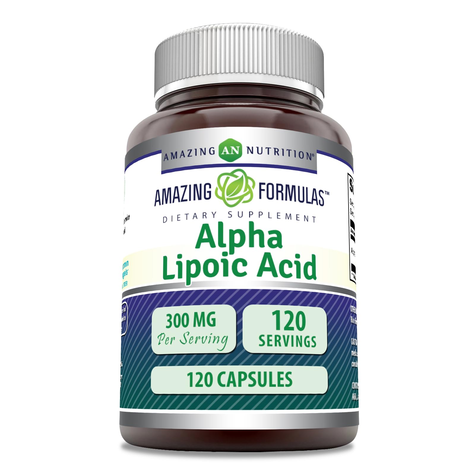 Amazing Nutrition Alpha Lipoic Acid 300 mg capsules for daily wellness