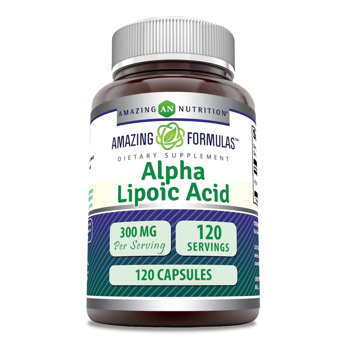 Amazing Nutrition Alpha Lipoic Acid 300 mg capsules for daily wellness