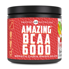 Amazing Nutrition Amazing BCAA 6000 bottle front shows purity and potency.