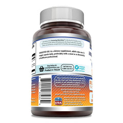Amazing Formulas label close-up emphasizes gluten-free non-GMO formulation