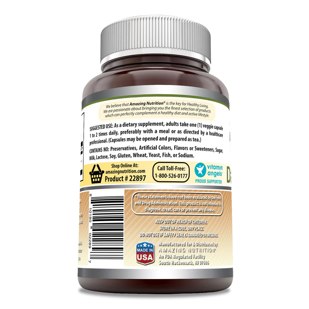 Amazing Nutrition Amazing Formulas Dandelion Root capsules for easy daily use