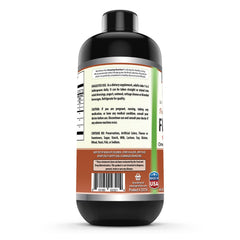Amazing Nutrition Amazing Omega flaxseed oil label highlights ingredients and quality