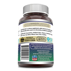 Amazing Nutrition Astragalus ingredient label highlights 2000 mg per serving.