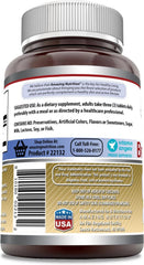 Serving size graphic for Amazing Nutrition Brewers Yeast showing three tablets per serving