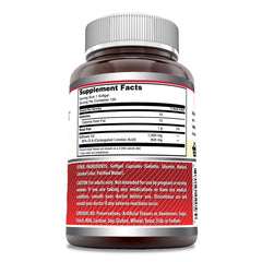 Amazing Nutrition CLA amino acid supplement label highlights 1000 mg per serving