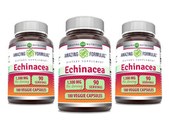 Amazing Nutrition Echinacea 1300mg bottle front view for daily wellness