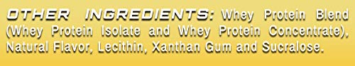 Amazing Nutrition banana-flavored protein shake pouring for a refreshing workout snack