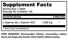 Amazing Nutrition L-Arginine bottle being poured to illustrate easy daily use.