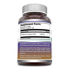 Amazing Nutrition L-Arginine tablet close-up of the compact pill.