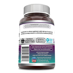 Amazing Nutrition L-Methionine capsule view highlights 1000 mg per capsule