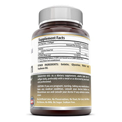 Packaging front communicates Gluten Free and Non-GMO qualities for Amazing Nutrition Lecithin.