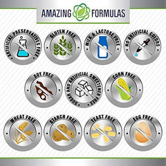 Amazing Nutrition Moringa bottle open with capsules for daily use.