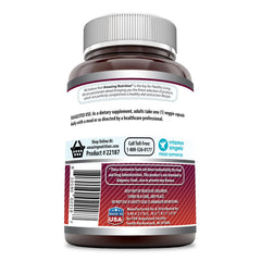 Amazing Nutrition Quercetin 500mg label shows ingredients and quality details