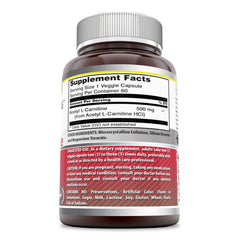 Label close-up highlighting non-GMO and gluten-free veggie capsules from Amazing Nutrition