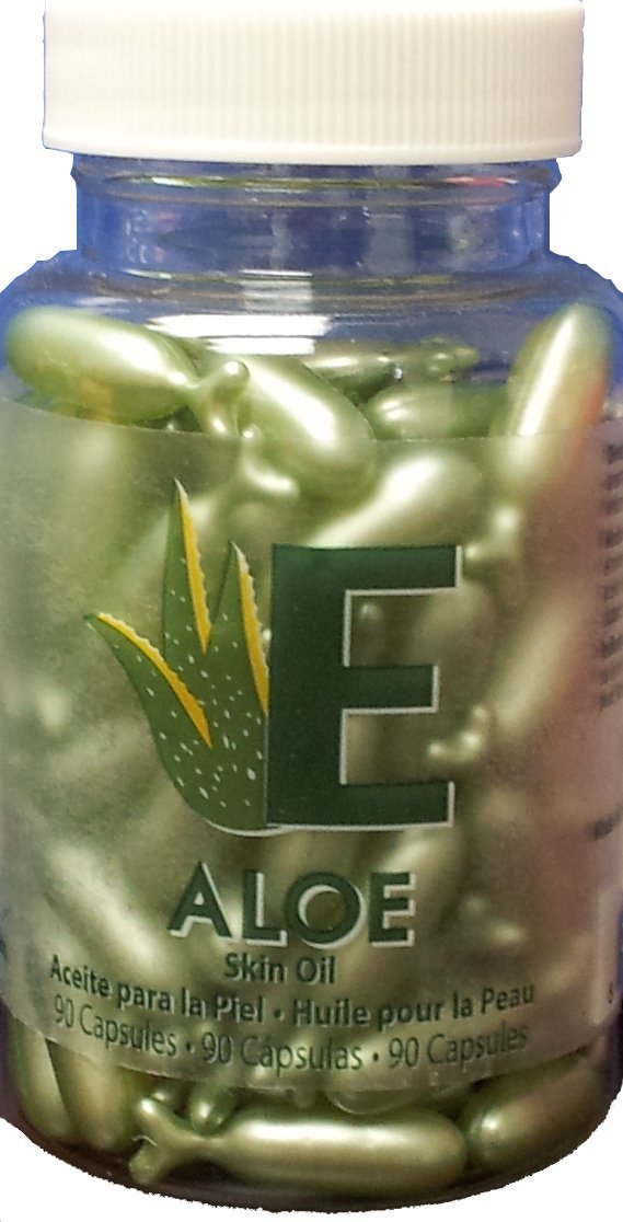 Amazing Shine Aloe Skin Oil Capsules image; nourishes dry skin and smooths fine lines.