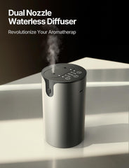 Amazing Flower diffuser compact design ideal for travel and small workspaces.